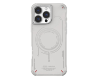 Etui do telefonów SKINARMA Mecha do iPhone 16 Pro 6.3" Magnetic Charging light grey